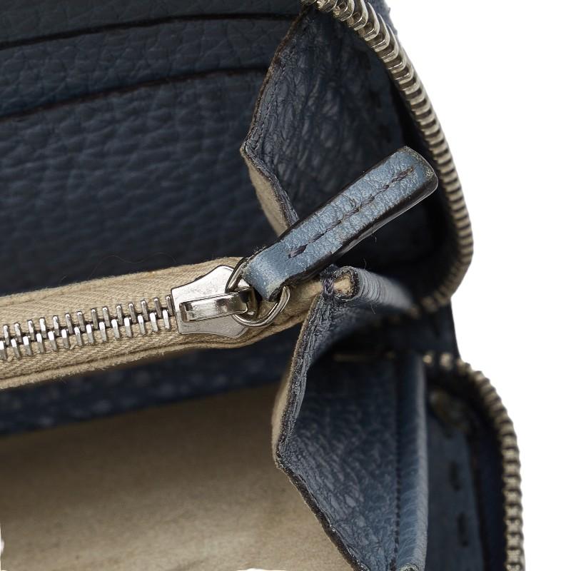 FENDI フェンディ セレリア ラウンドファスナー 長財布 8M0374 ブルー 