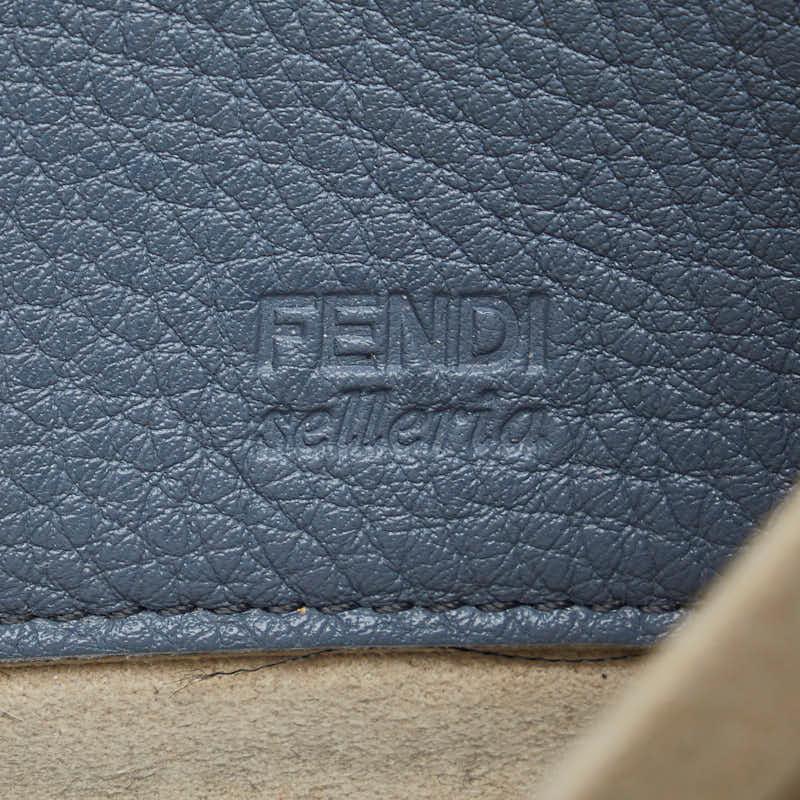 FENDI フェンディ セレリア ラウンドファスナー 長財布 8M0374 ブルー 