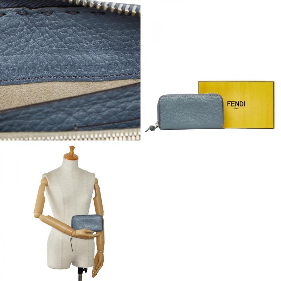 FENDI（フェンディ） セレリア ラウンドファスナー 長財布 8M0374