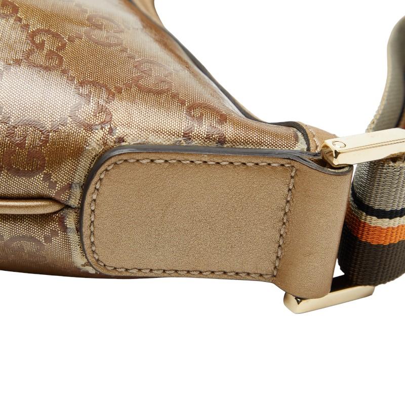 グッチ GGクリスタル シェリーライン 斜め掛け ショルダーバッグ 181092 キャンバス レディース GUCCI 【228-47219】 GUCCI（グッチ） GGクリスタル シェリーライン 斜め掛け ショルダー