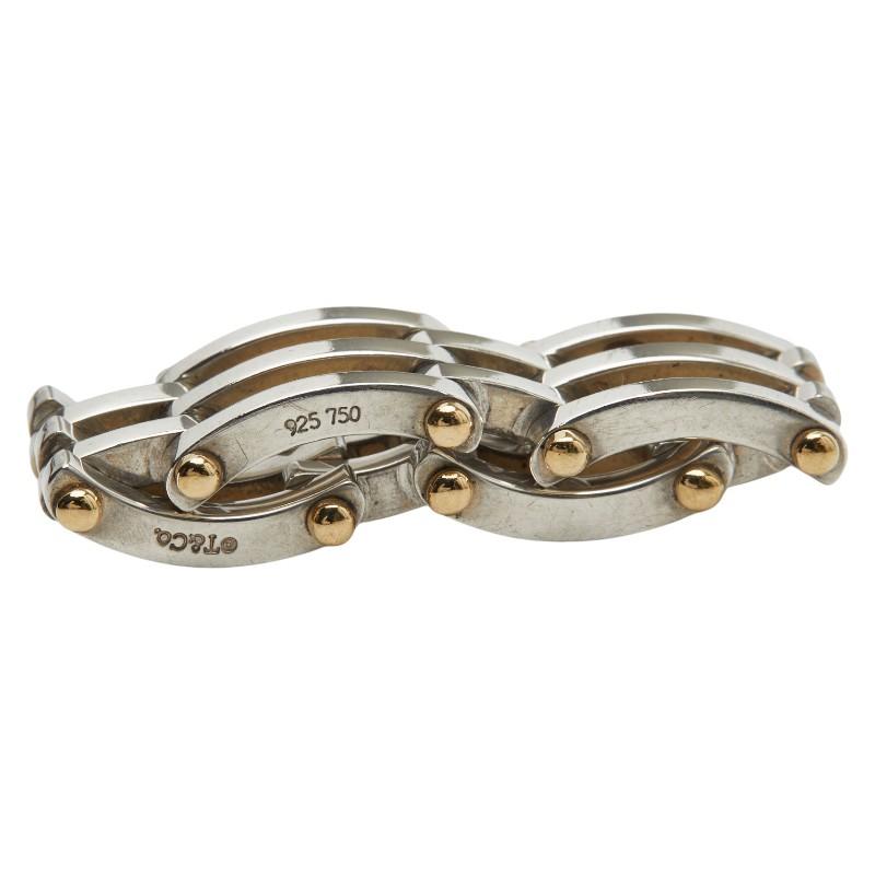 TIFFANY&Co.（ティファニー） ゲート リング 指輪 シルバー ゴールド