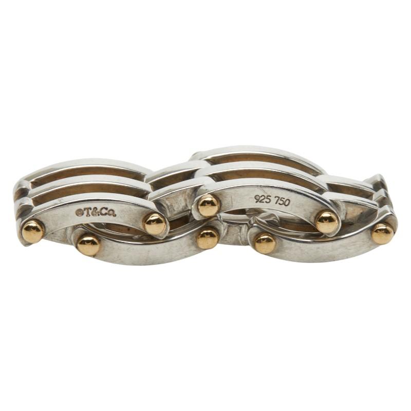 TIFFANY&Co.（ティファニー） ゲート リング 指輪 シルバー ゴールド