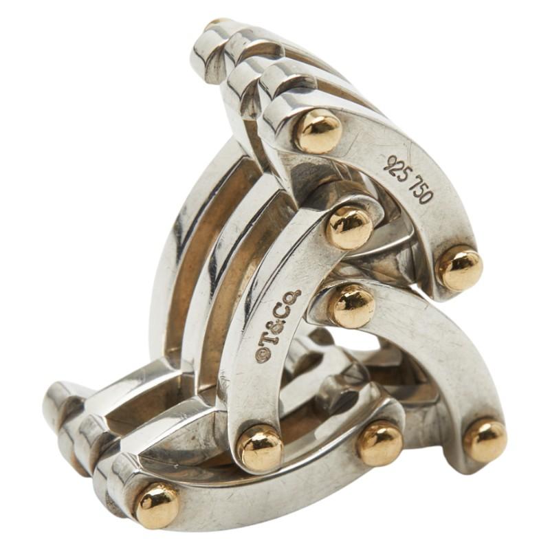 TIFFANY&Co.（ティファニー） ゲート リング 指輪 シルバー ゴールド