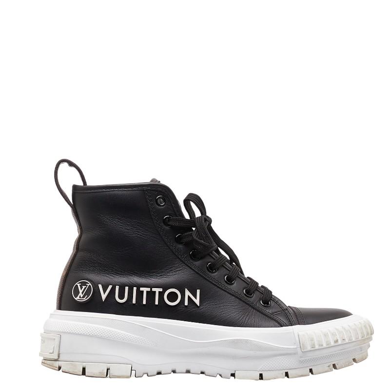 LOUIS VUITTON ルイ ヴィトン モノグラム スクァッドライン ハイカット 