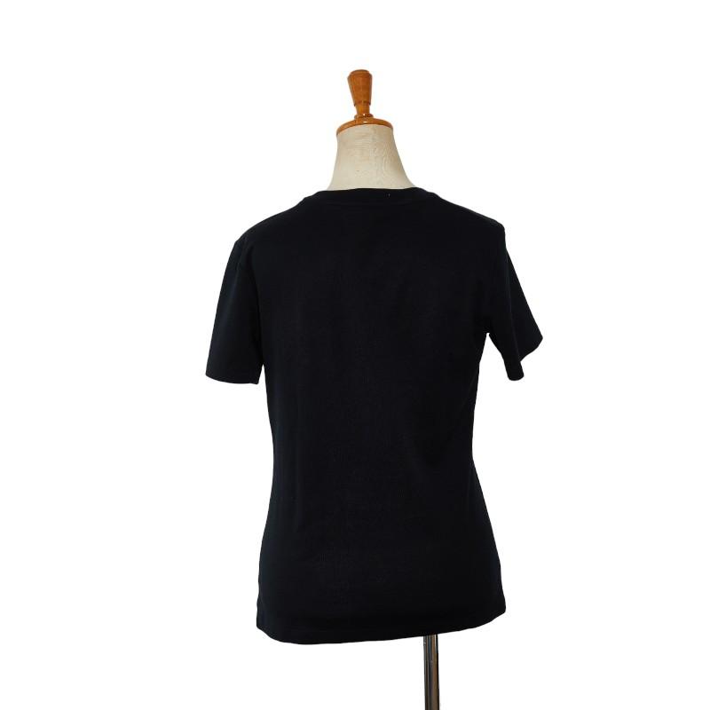 Louis Vuitton ブラック 半袖シャツ ミニモノグラム シルクコットンブレンド ショートスリーブシャツ