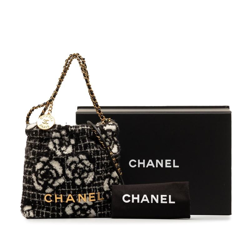 CHANEL シャネル カメリア ココマーク ロゴ ゴールド金具 CHANEL シャネル カメリア ココマーク ロゴ ゴールド金具