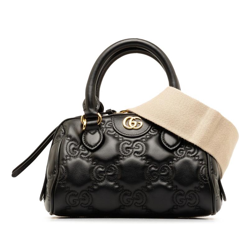 GUCCI（グッチ） GGマトラッセ キルティングミディアム ハンドバッグ