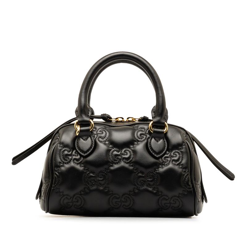 GUCCI（グッチ） GGマトラッセ キルティングミディアム ハンドバッグ