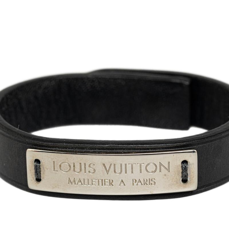 LOUIS VUITTON ルイ ヴィトン ロゴプレート バングル LOUIS VUITTON ルイ ヴィトン ロゴプレート バングル