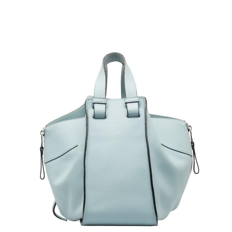 LOEWE ハンモック　スモール　ブルー LOEWE（ロエベ） ハンモック スモール ハンドバッグ ショルダーバッグ