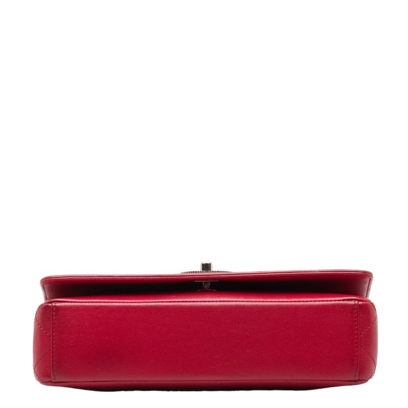 シャネル マトラッセ ココマーク チェーン 斜め掛け ショルダーバッグ レザー レディース CHANEL 【228-48745】 CHANEL - シャネル マトラッセ ココマーク チェーン 斜め掛け