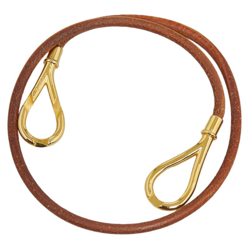 HERMES エルメス ジャンボ チョーカー ブレスレット ゴールド HERMES エルメス ジャンボ チョーカー ブレスレット ゴールド