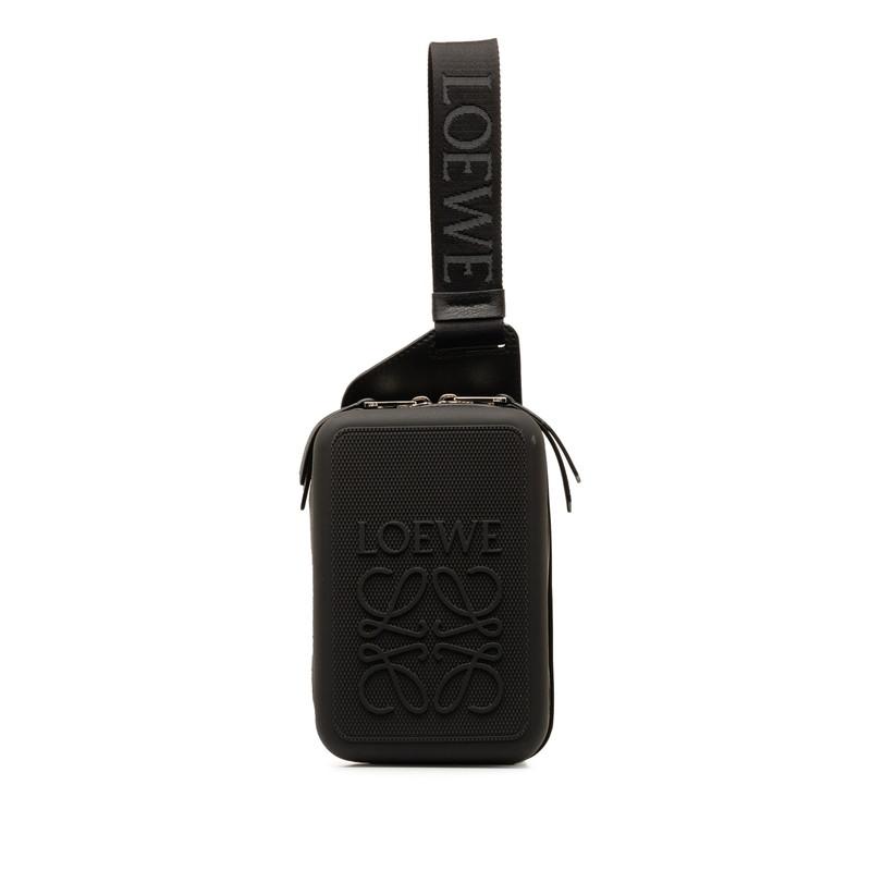 LOEWE ロエベ ボディバッグ ショルダーバッグ ポーチ アナグラム LOEWE - ロエベ ボディバッグ パズル バムバッグ スモール