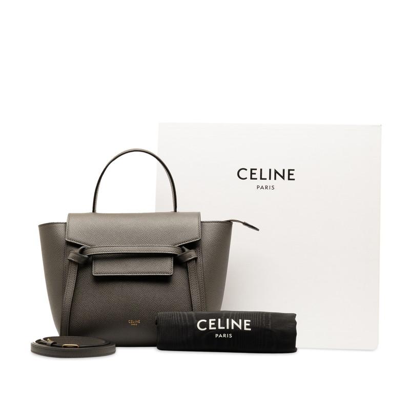 CELINE セリーヌ ナノ ベルトバッグ ハンドバッグ ショルダー CELINE セリーヌ ナノ ベルトバッグ ハンドバッグ ショルダー