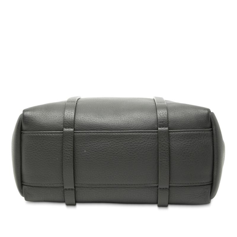 【美品】バレンシアガ エブリデイ XS 2way トートバッグ ポーチ付 グレー 美品】バレンシアガ エブリデイ XS 2way トートバッグ ポーチ付 グレー