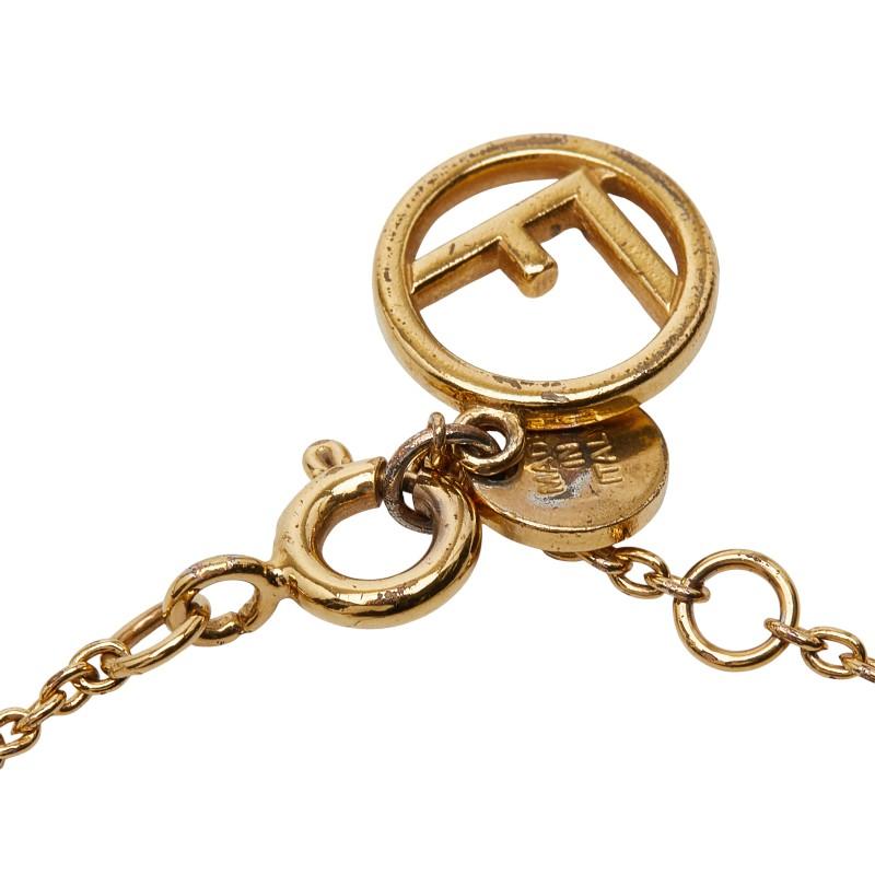 FENDI（フェンディ） エフイズ ブレスレット ゴールド メッキ ライン