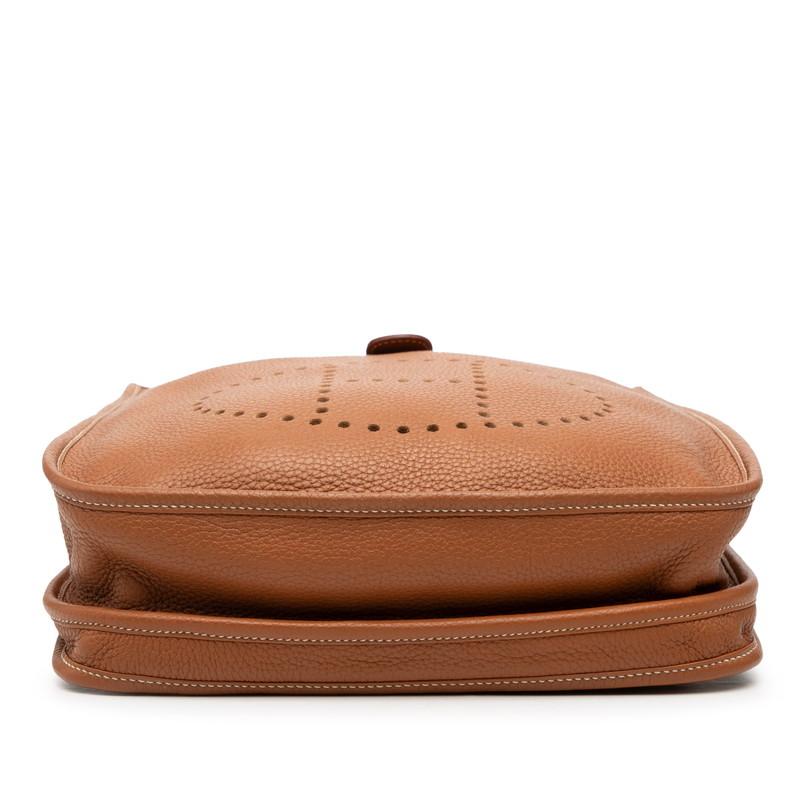 HERMES（エルメス） エブリン3 PM 斜め掛け ショルダーバッグ ブラウン