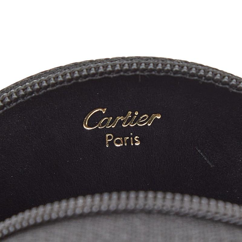 Cartier（カルティエ） パンテール ラウンド コインケース ブラック