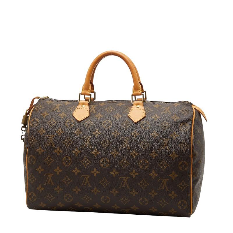 ルイ ヴィトン モノグラム スピーディ35 ハンドバッグ ボストンバッグ M41107 ブラウン PVC レザー レディース LOUIS VUITTON 【中古】 LOUIS VUITTON（ルイ・ヴィトン） ルイ ヴィトン モノグラム