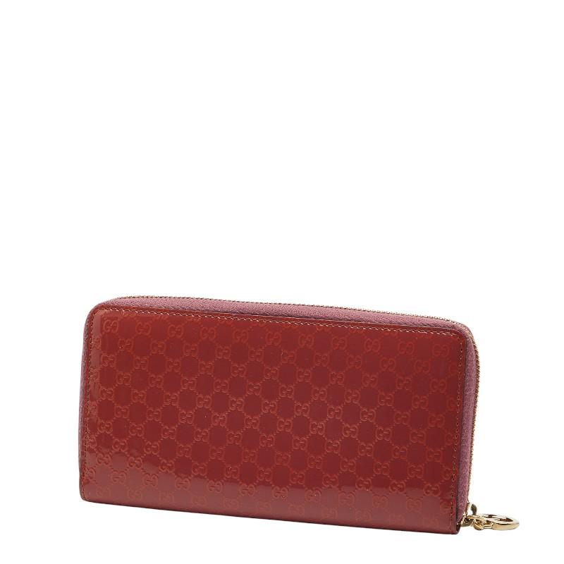【Rare＆Vintage ARCHIVE】GUCCI グッチ/マイクロGGPVCコンチネンタルフレンチパース/035*********/Aランク/24【中古】 GUCCI（グッチ） マイクログッチシマ ラブリー ラウンドファスナー 長