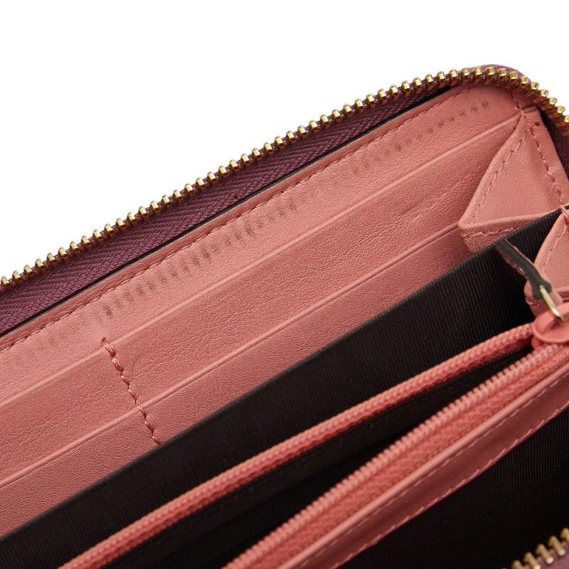 GUCCI（グッチ） マイクログッチシマ ラブリー ラウンドファスナー 長