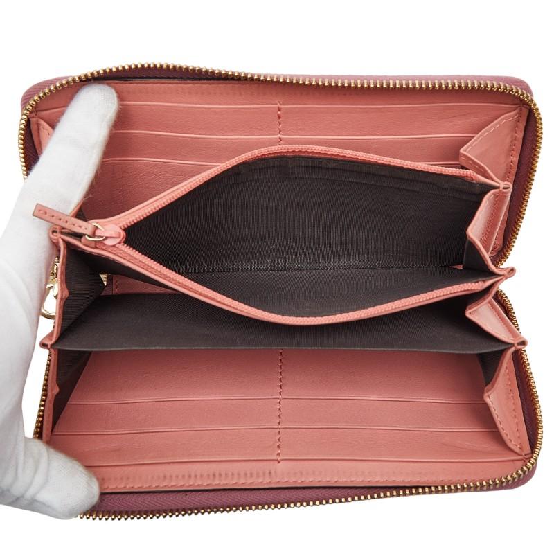 GUCCI（グッチ） マイクログッチシマ ラブリー ラウンドファスナー 長