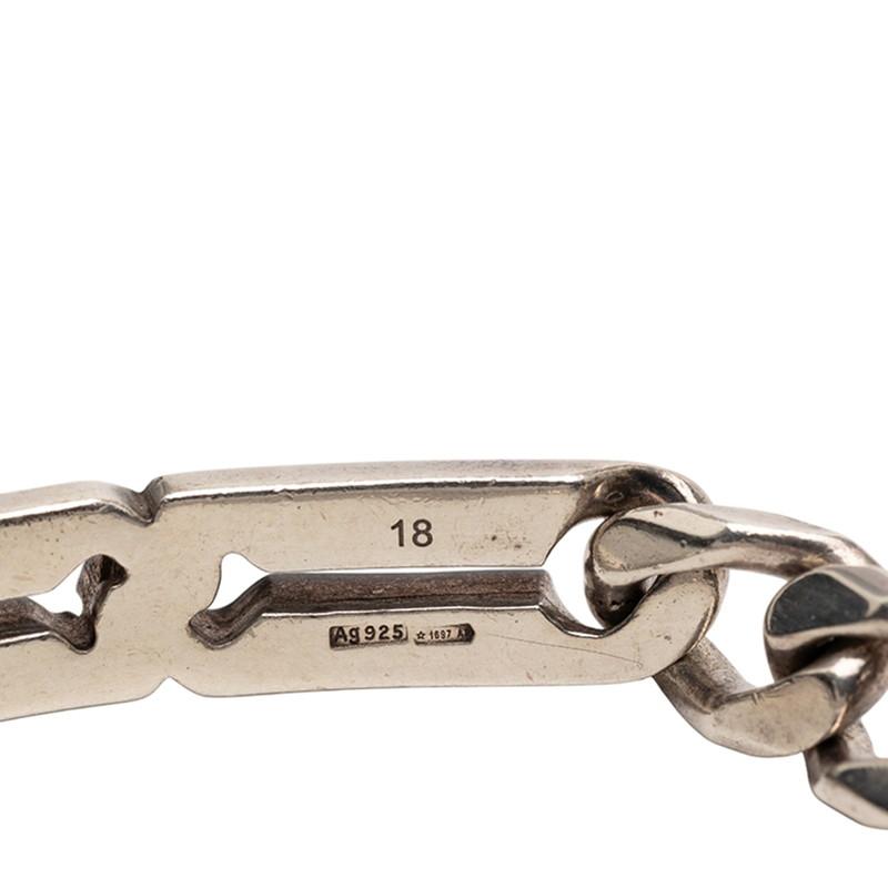 GUCCI（グッチ） ノット インフィニティ ブレスレット #18 SV925