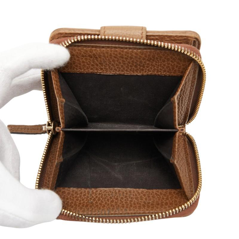 イアクッチブラウン二つ折り財布 GGキャンバス グッチ 財布 GUCCI 二つ折り財布 メンズ ブラウン 346056