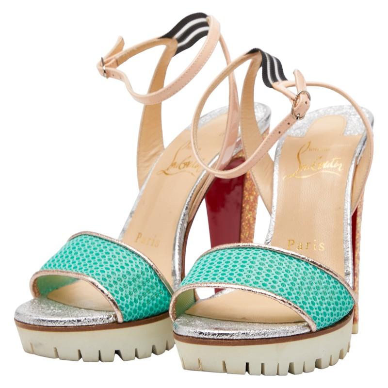 Christian Louboutin（クリスチャンルブタン） グリッター パンプス