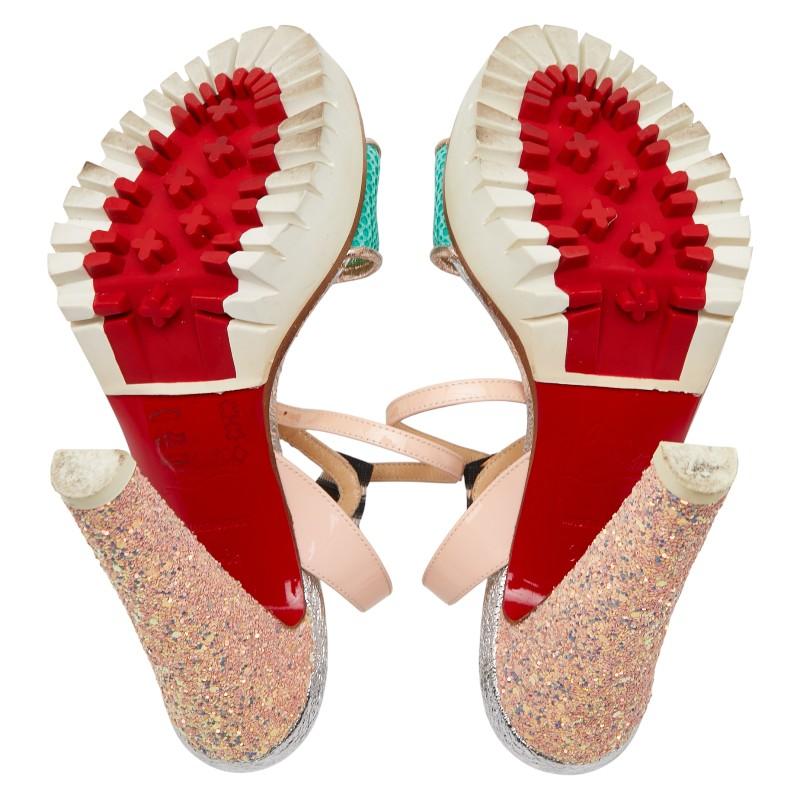 Christian Louboutin（クリスチャンルブタン） グリッター パンプス