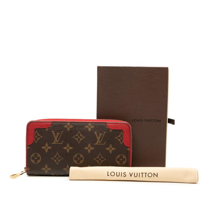 美品 ルイヴィトン モノグラム ジッピーウォレット レティーロ 長財布 レッド 楽天市場】【財布】LOUIS VUITTON ルイ ヴィトン モノグラム ジッピー