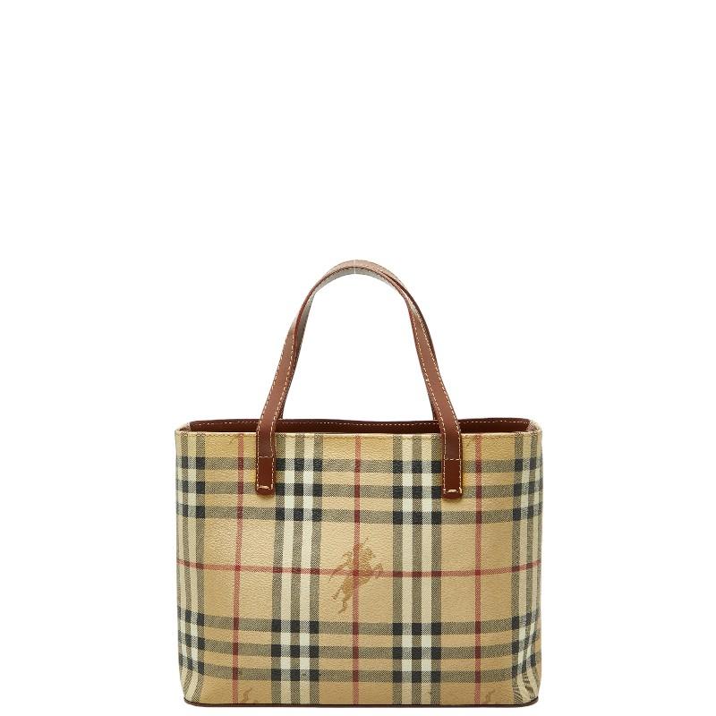 BURBERRY（バーバリー） ノバチェック シャドーホース ハンドバッグ