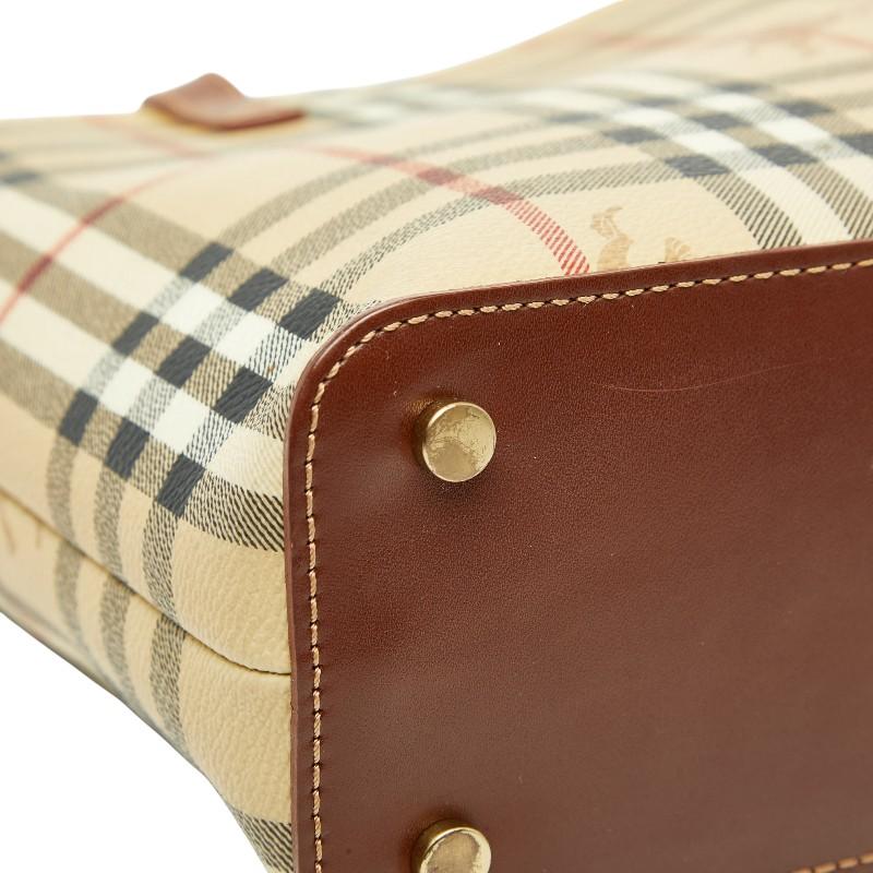 BURBERRY（バーバリー） ノバチェック シャドーホース ハンドバッグ