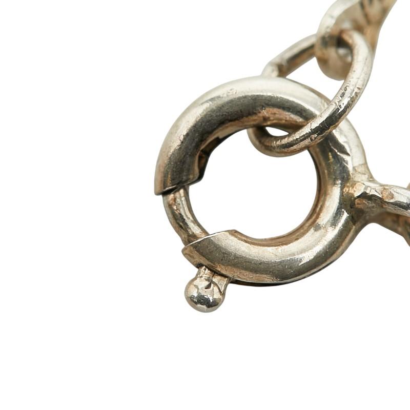 未使用に近い Tiffany ネックレス ティアドロップ シルバー 925 袋 TIFFANY&Co.（ティファニー） ネックレス ティアドロップ エルサ