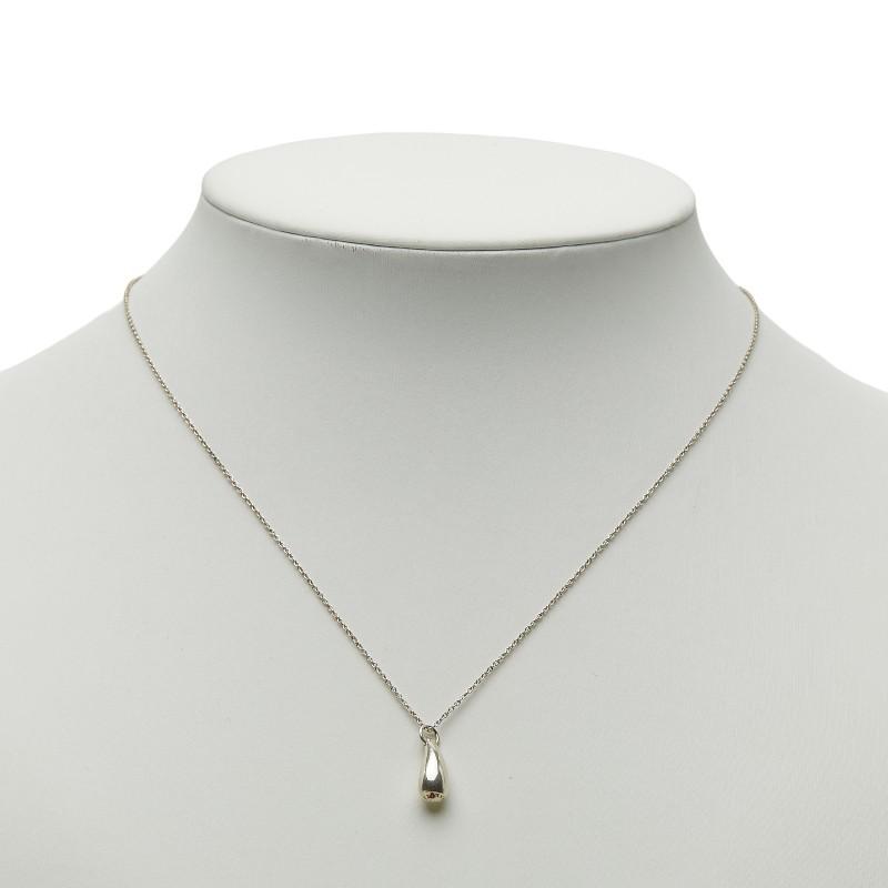 美品 Tiffany&Co. ティファニー ティアドロップ ネックレス 925 TIFFANY&Co.（ティファニー） ティアドロップ ネックレス SV925