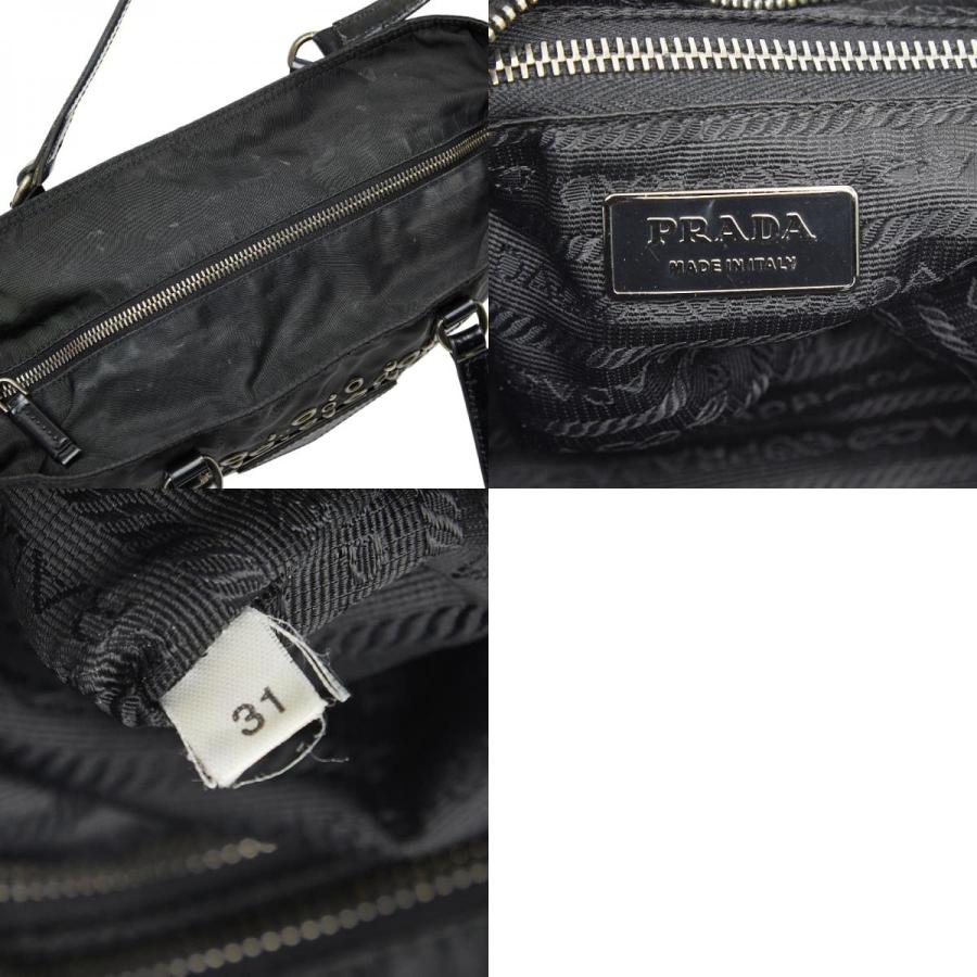 PRADA（プラダ） 三角ロゴプレート ハトメ トートバッグ ショルダー