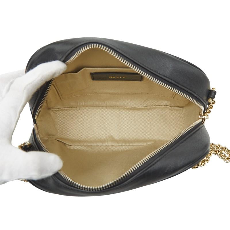 Bally（バリー） キルティング 斜め掛け チェーン ショルダーバッグ