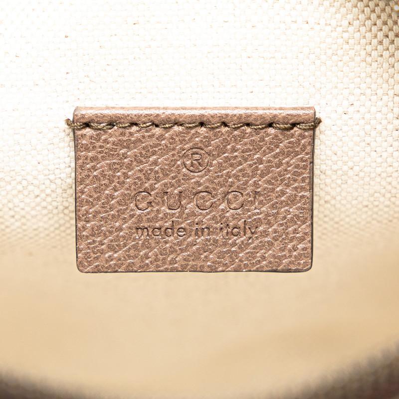 【GUCCI】アタッシュケース　シェリーライン　マイクロGG PVC ベージュ GUCCI（グッチ） GGスプリーム オフィディア シェリーライン