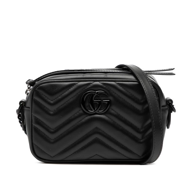 GUCCI（グッチ） GGマーモント ミニ カメラバッグ ショルダーバッグ