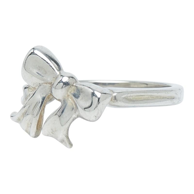 TIFFANY&Co.（ティファニー） リボン リング 指輪 SV925 シルバー