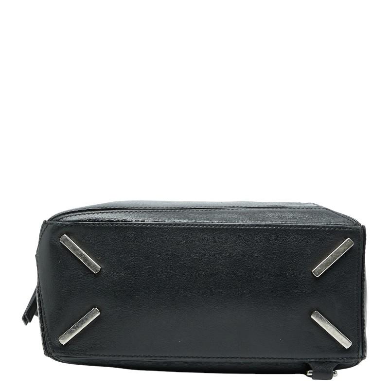 【中古】LOEWE ロエベ パズルバッグ スモール 2WAYショルダーバッグ ハンドバッグ レザー ダークブラウニー レディース メンズ ユニセックス クロスボディ ゴールド金具 人気 お洒落 美品 【ブランドギャラリー東心斎橋店】 Puzzle（LOEWE） ロエベ パズルバッグ スモール ハンドバッグ 2WAY
