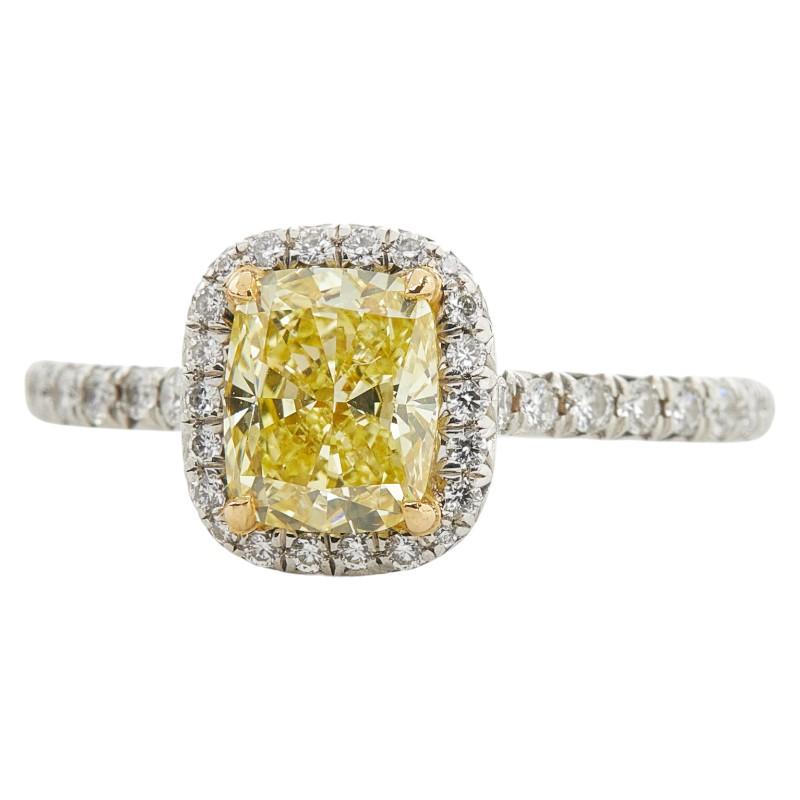 TIFFANY&Co.（ティファニー） Pt950 K18WG ファンシーインテンス