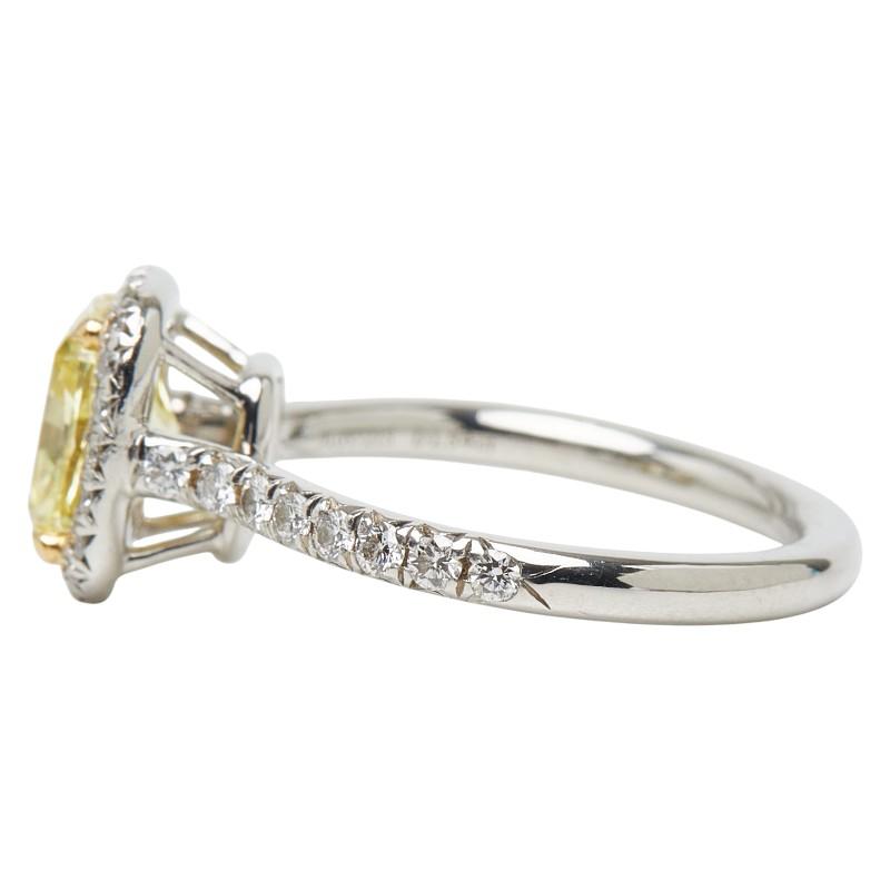 TIFFANY&Co.（ティファニー） Pt950 K18WG ファンシーインテンス