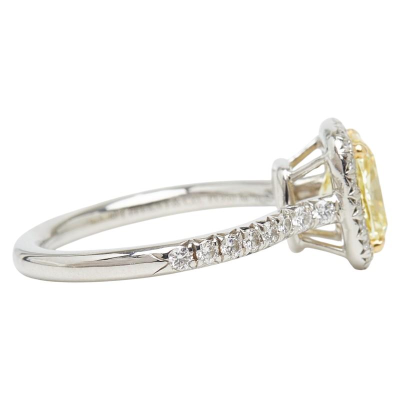 TIFFANY&Co.（ティファニー） Pt950 K18WG ファンシーインテンス