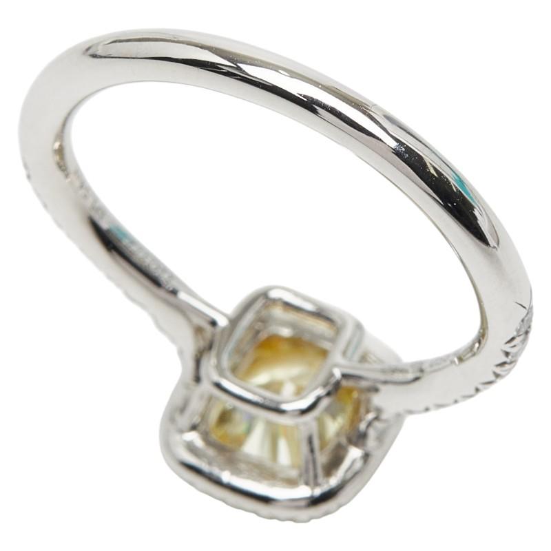 TIFFANY&Co.（ティファニー） Pt950 K18WG ファンシーインテンス