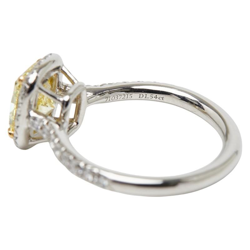 TIFFANY&Co.（ティファニー） Pt950 K18WG ファンシーインテンス