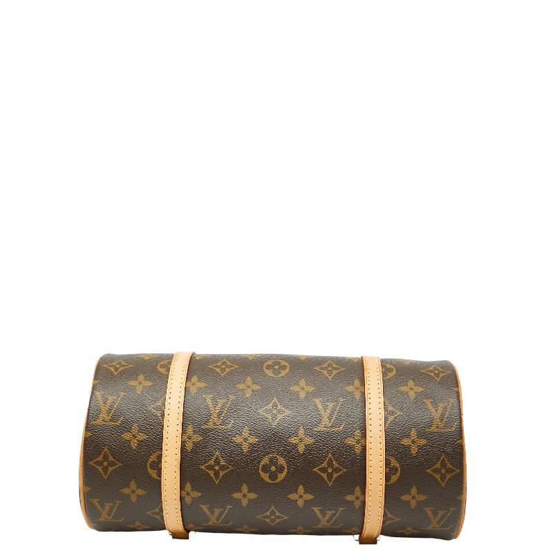 ルイ ヴィトン モノグラム パピヨン26 ハンドバッグ M51366 ブラウン PVC レザー レディース LOUIS VUITTON 【中古】