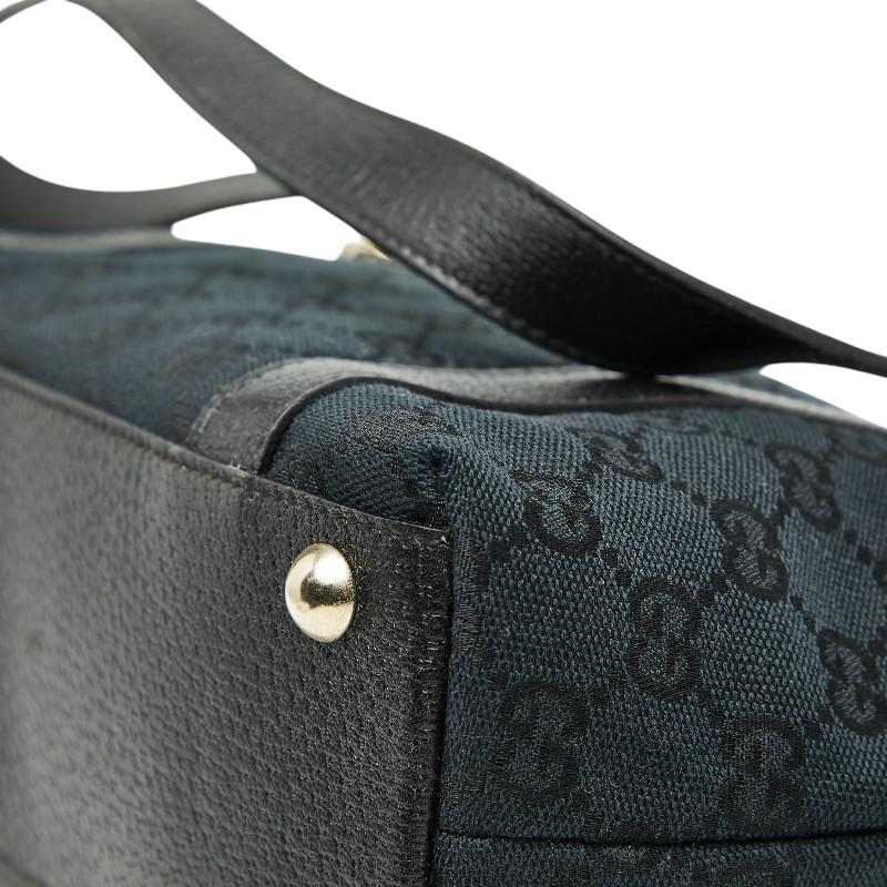 GUCCI（グッチ） GGキャンバス アビー ハンドバッグ 141471 ブラック
