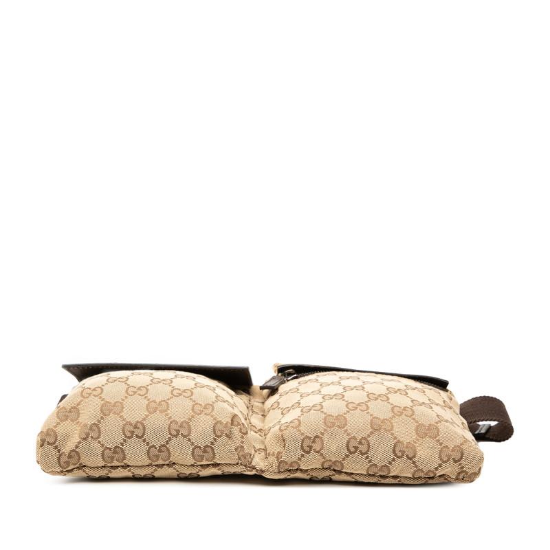 GUCCI（グッチ） GGキャンバス ウエストバッグ 28566 ベージュ
