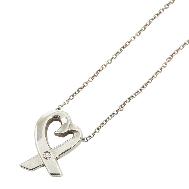 TIFFANY&Co.（ティファニー） ラビングハート 1Pダイヤ ネックレス